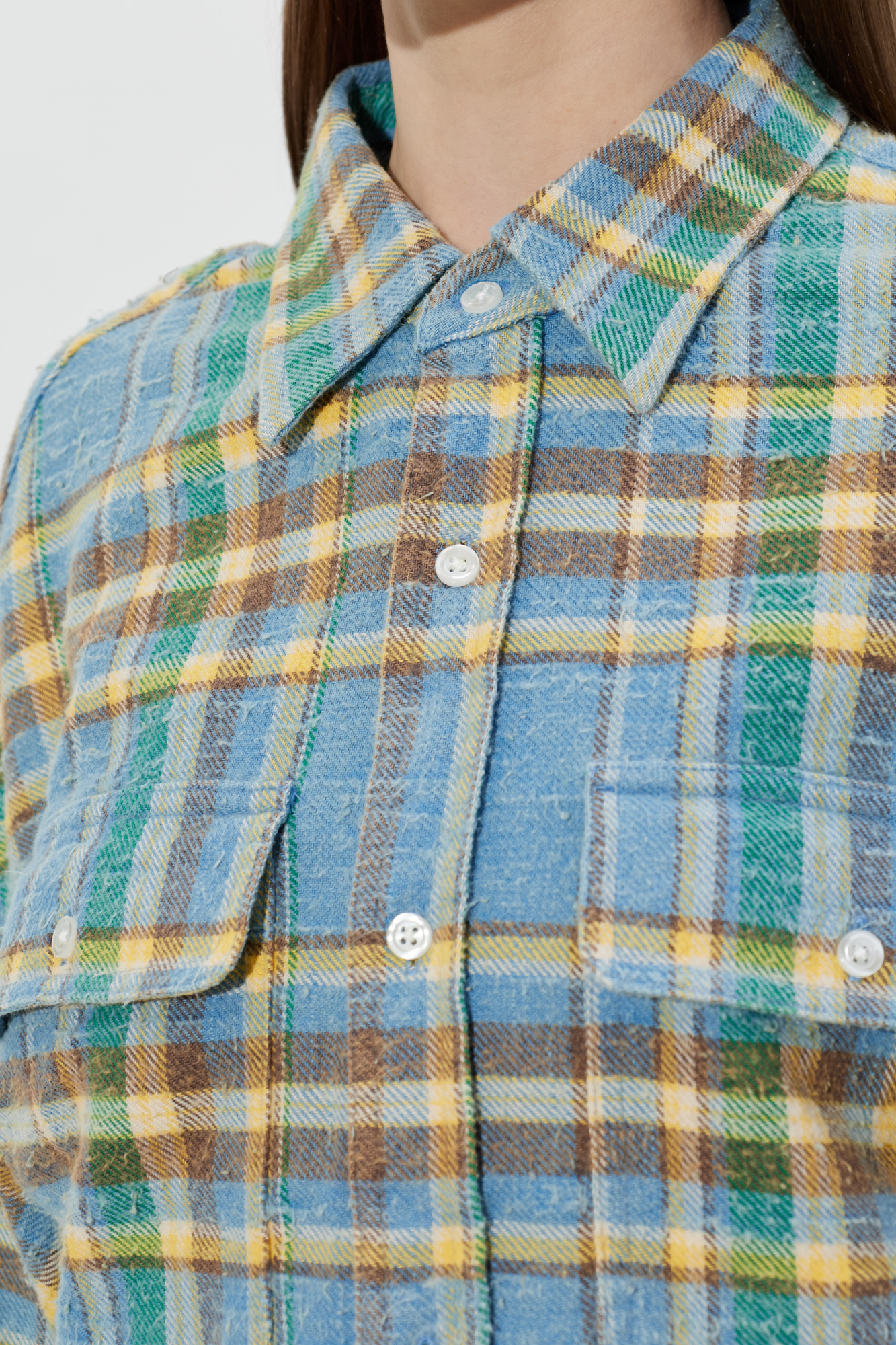 R13 Shirt with raw edge finish | Women's | Vitkac